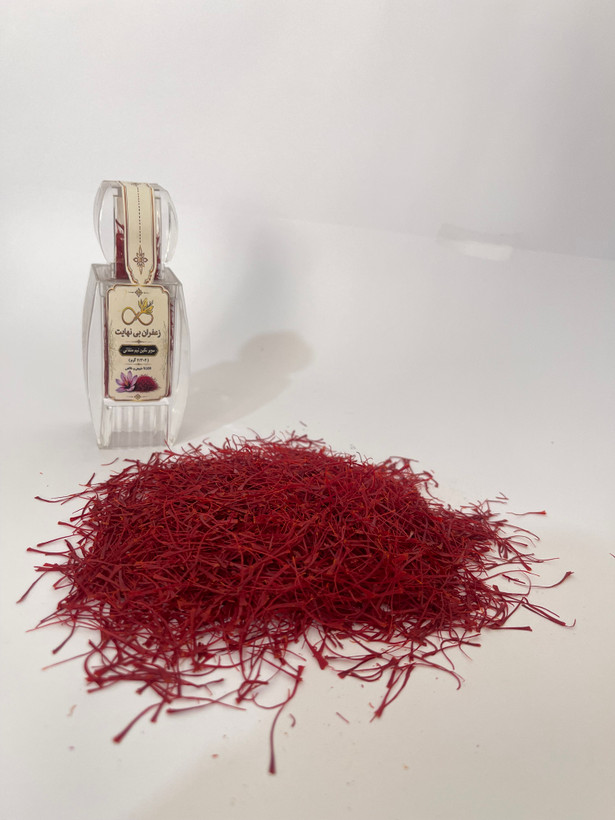 زعفران سوپر نگین بینهایت نیم مثقالی(۲/۲۰۴گرم) خالص و طبیعی