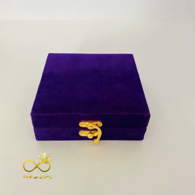 پک هدیه مخملی زعفران سوپر نگین ۲ گرمی با هاونگ | بینهایت